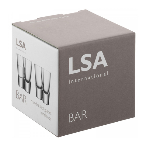 Стопка для водки Bar 4 шт. LSA G311-04-991