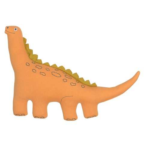 Игрушка мягкая вязаная Динозавр Toto из коллекции Tiny world 42х25 см Tkano TK20-KIDS-TOY0003