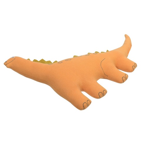 Игрушка мягкая вязаная Динозавр Toto из коллекции Tiny world 42х25 см Tkano TK20-KIDS-TOY0003